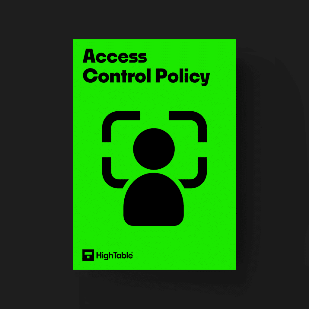 ISO 27001 Toolkit Access Control Policy Template