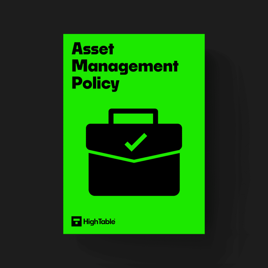 ISO 27001 Toolkit Asset Management Policy Template