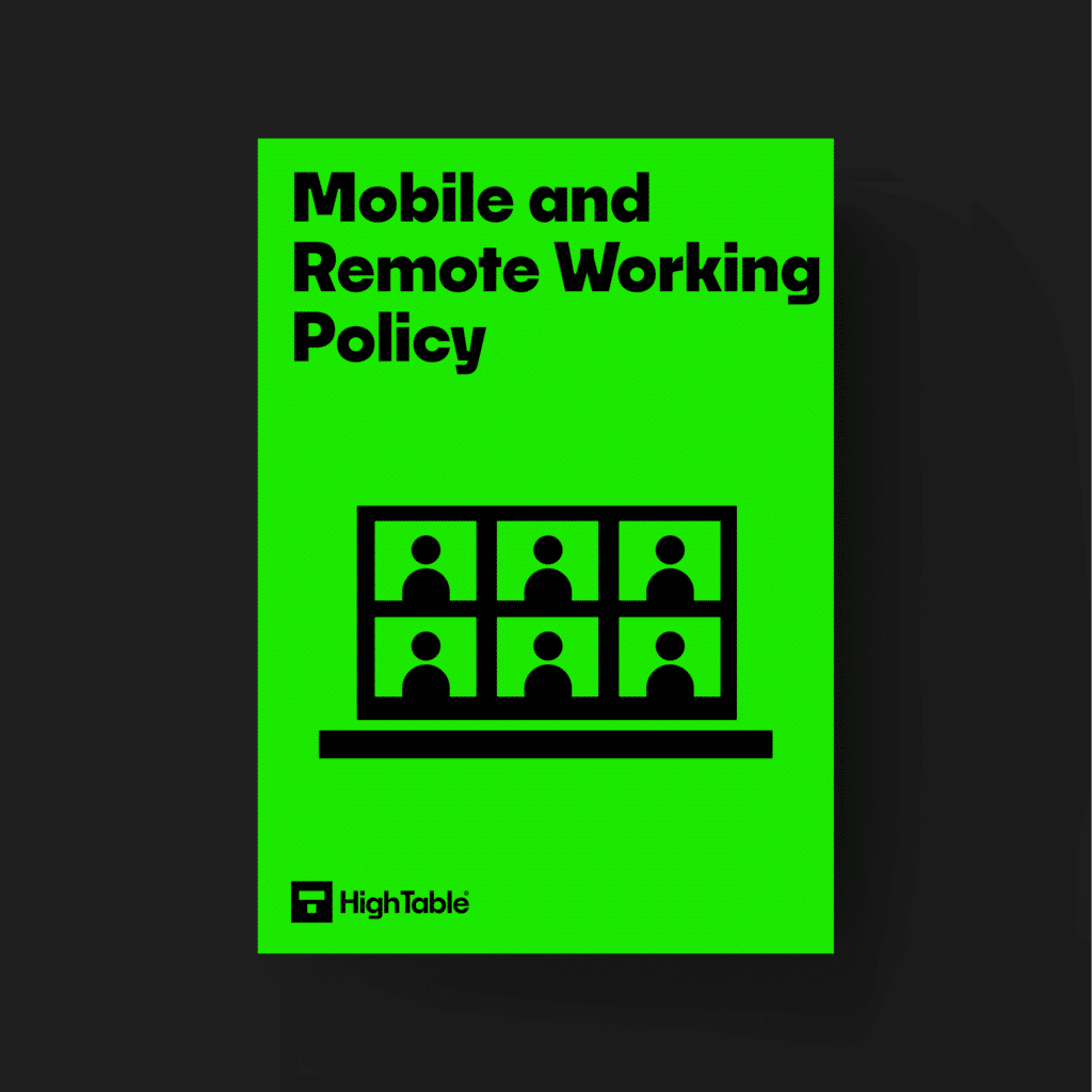 ISO 27001 Toolkit Mobile and Remote Working Policy Template