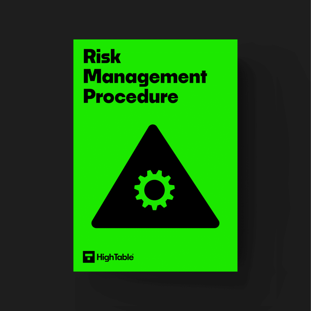 ISO 27001 Toolkit Risk Management Procedure Template