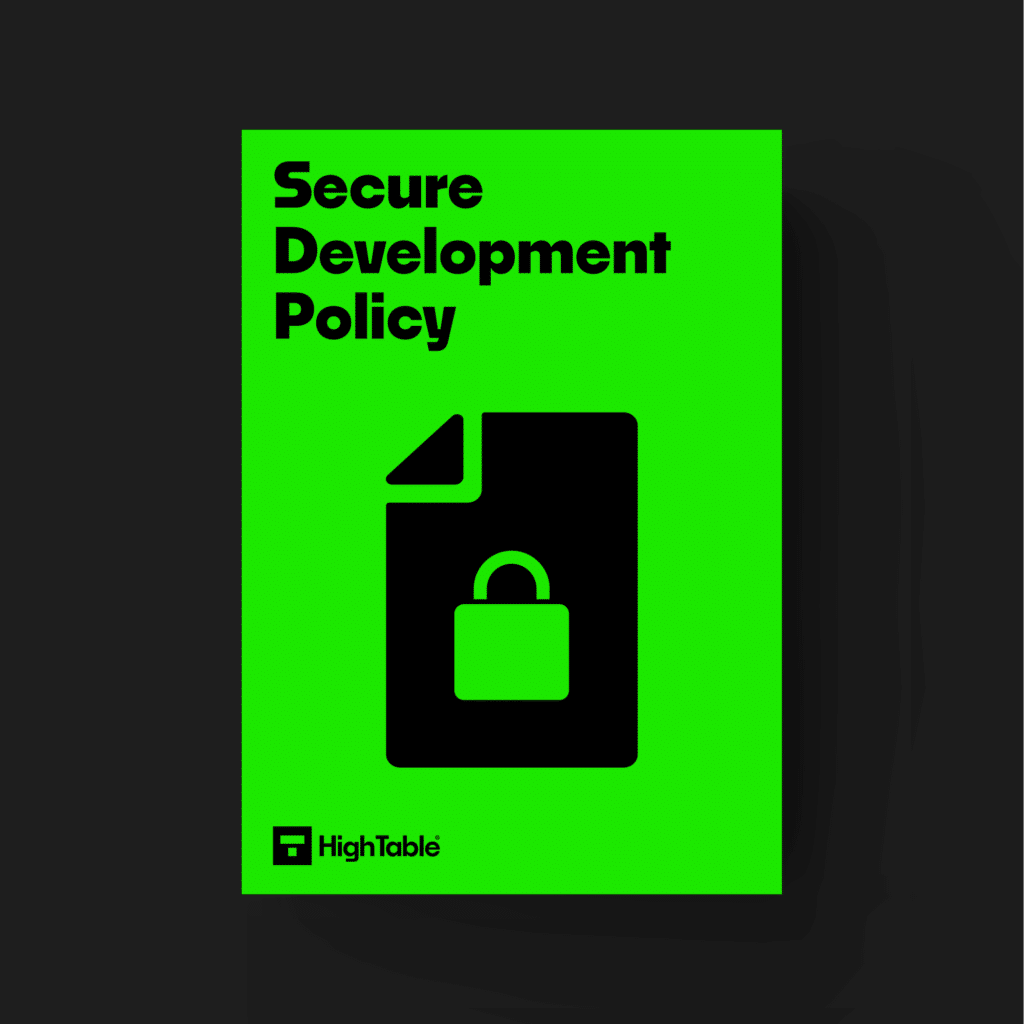 ISO 27001 Toolkit Secure Development Policy Template